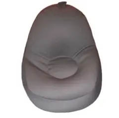コタツにも使えるコンパクトビーズクッション