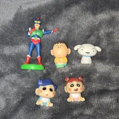 クレヨンしんちゃん ガチャガチャ まちぼうけ チョコエッグ アクション仮面