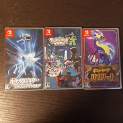 Nintendo Switch ポケモンソフト 3本セット - メルカリ
