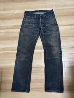 廃盤激レア美品 TROPHY CLOTHING ブラックダートデニム 30インチ LOT.1607