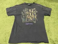 Bahamas グラフィック Tシャツ XL 古着　シングルステッチ　魚　黒