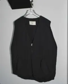 todayful ブラックベスト TODAYFUL トゥデイフル / LIFE's ライフズ / Mottle Yarn Kni