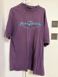 HARLEY-DAVIDSON Tシャツ パープル