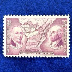 外国切手 ヴィンテージ 米国 北西準州150年 1937年 ヒンジ無し