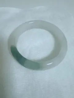 天然石 天山翠くり抜きバングル