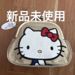 新品未使用 ハローキティ がま口ポシェット ショルダー キティ BEAMS