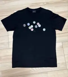 Paul Smith パッチ刺繍 Tシャツ 黒　トップス