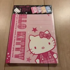 ハローキティ　B5ノート　4種セット　チェック