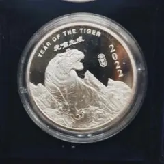 純銀 1オンス silver.999 2004年 銀貨 コイン - メルカリ