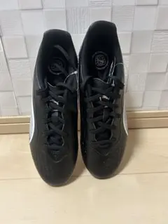 Puma KING ブラック/ホワイト スパイクシューズ　23cm