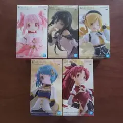 魔法少女まどか☆マギカ　フィギュア　5個