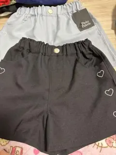 女の子　半ズボン　ショートパンツ 140 2枚セット