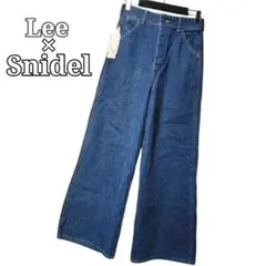 ✨新品タグ付き✨リー × スナイデル レディース ワイド ストレート デニム S