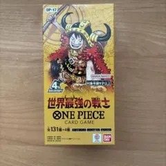 ワンピースカードゲーム 世界最強の戦士 OP-17 1BOX テープカット