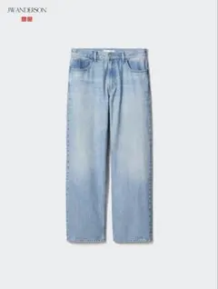 UNIQLO JW ANDERSONストレートジーンズ　65BLUE 32