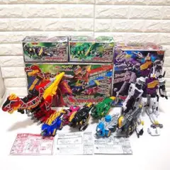 【パーツ欠品なし★完動品】獣電戦隊キョウリュウジャー　獣電竜＋獣電池 セット