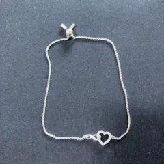 Swarovski ハートブレスレット