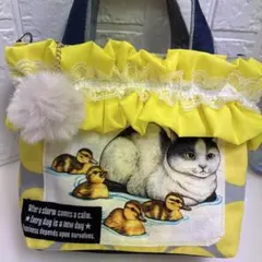 コヤンイサムチョン♡新柄ウィドミー・ダッキー！フリルトートバッグ