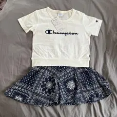 HUSH HUSH Champion 半袖ワンピース 140