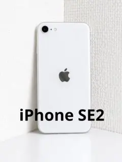 iPhone SE (第2世代) ホワイト ケース ケーブル付き