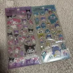 【正規品】クリアキャンディシール サンリオキャラクターズ 2種類