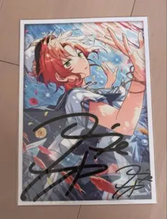 あんスタ　月永レオ　サインステッカー