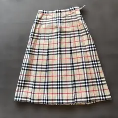 BURBERRYS ノバチェック ウール プリーツスカート