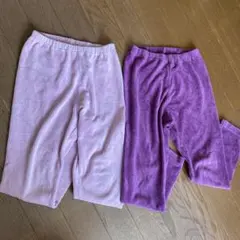 UNIQLO キッズ レギンス 120サイズ 2点セット