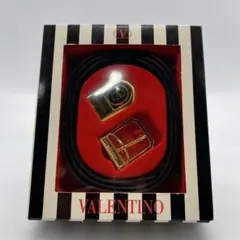【J184】VALENTINO レザーベルトセット 未開封品