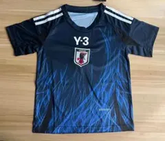 L Y-3 ネイビー フレアパターン ジャージ L