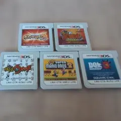 ニンテンドー3DSソフト 5点