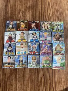 ワンピース ワールドコレクタブルフィギュア ステッカー2弾 全20種セット
