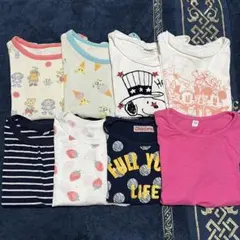 ブランド多数　Tシャツ　半袖　100cm 8点セット　まとめ売り　キッズのサムネイル