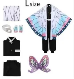 鬼滅の刃　胡蝶しのぶ　コスプレ衣装　大人用　Lサイズ