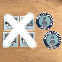 東京スカイツリー 雨の日限定ステッカーセット