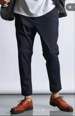 DUFFER ワンダーシェイプ ピケ クロップドパンツ／スキニー イージーパンツのサムネイル