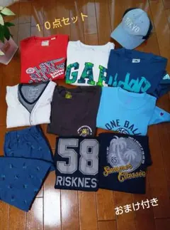 【まとめ売り】160サイズ10点セット 半袖Ｔシャツ他