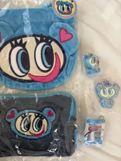 ANGEL BLUE ポーチ＆キーホルダー 5点セットのサムネイル