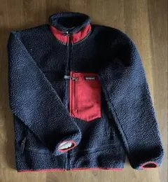 【美品】Patagonia レトロX ネイビー×レッド