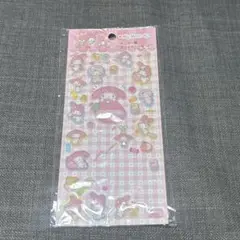 【サンリオ】マイメロディ　ぷっくりシール