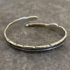 難あり インディアンジュエリー シルバーバングル オニキス - メルカリ