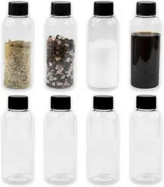 60ml ボトル 透明 PET空容器 8本セット