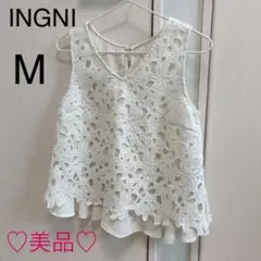 値下げ【美品】INGNI(イング) レース トップス