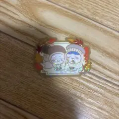 ちいかわキラキラダイカットステッカー付きグミ　ちいかわ　ハチワレ　うさぎ　キノコ