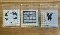 ドラゴンボール 40周年記念シールウエハース　第二十八、三十七、三十八巻、3枚