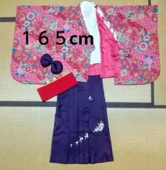 165cm 袴セット＋半襟付き肌襦袢 【キャサリンコテージ】