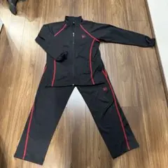 Nike ジャージ上下セット Lサイズ ブラック/レッド