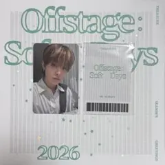 TREASURE ジフン シーグリ 2026 YG SELECT