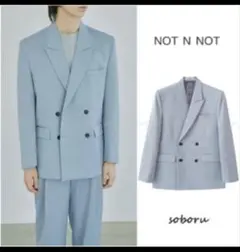NOT N NOT ナッエンナッ セットアップ ブルー パンツ2本