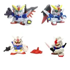 ４点セット　ＳＤガンダムフルカラー　ガンダム　デスティニーガンダム　ガチャのサムネイル